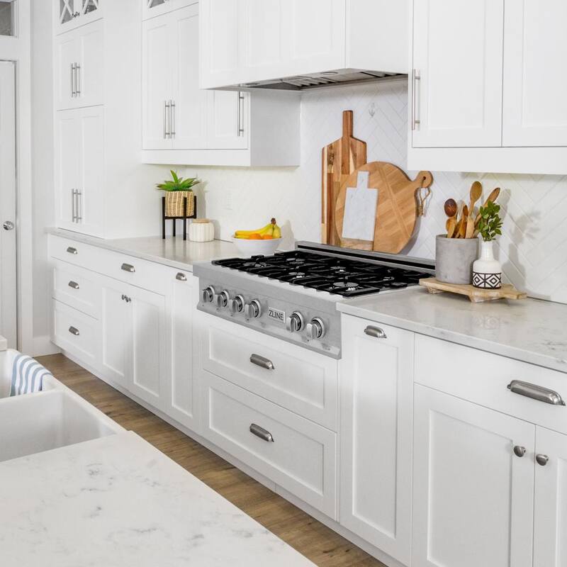 4 Burner Gas Cooktop with Griddle L8370