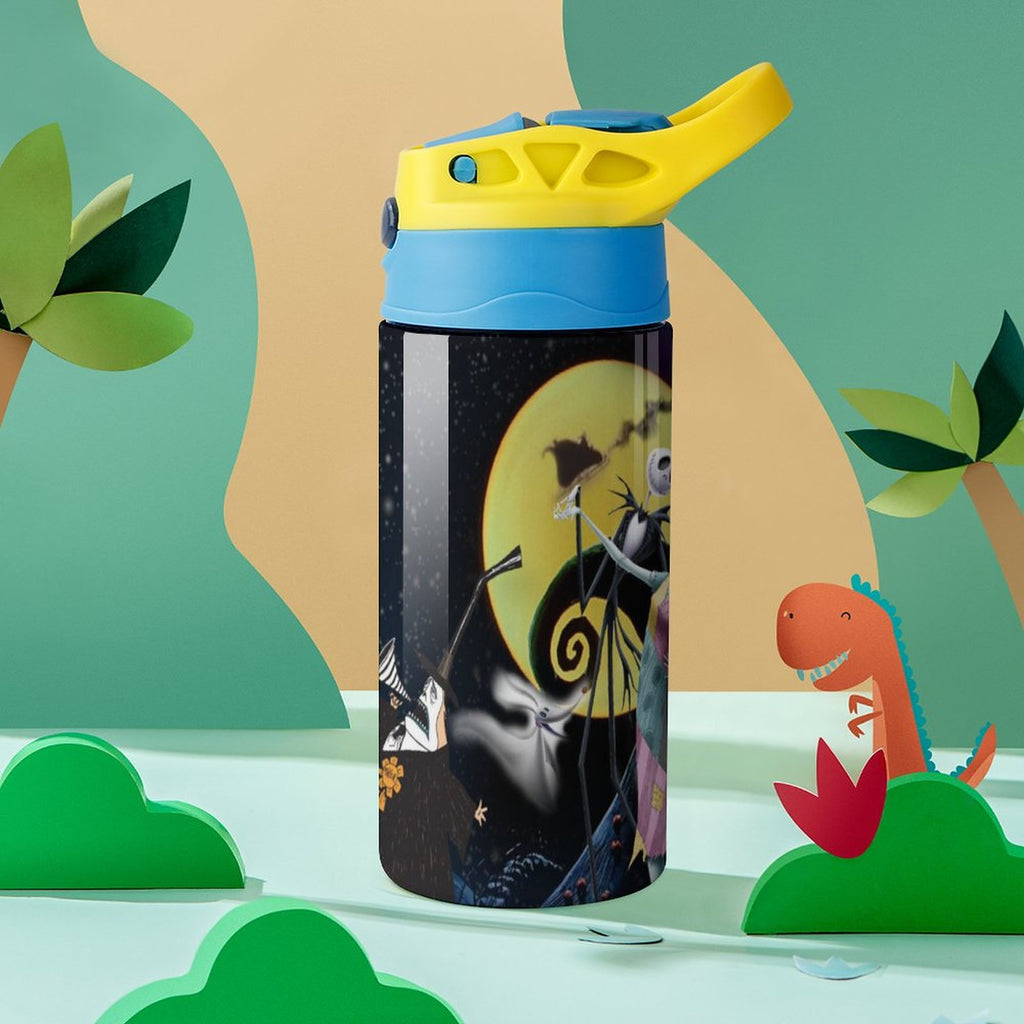 Insulated Stainless Steel Water Bottle with Straw H232903