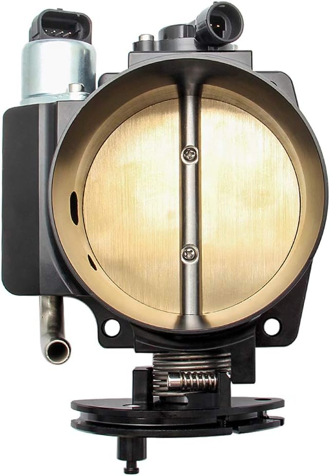 92mm Aluminum Throttle Body with TPS IAC Black Z130