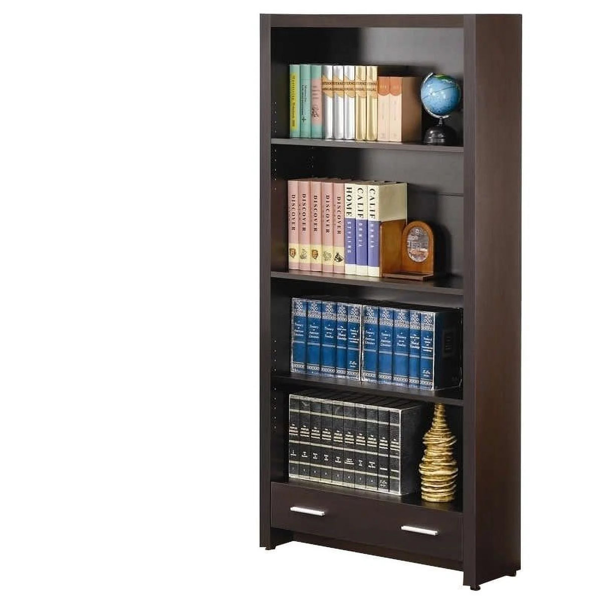 3 Piece Set with Computer Desk Bookcase and Office Chair K495578