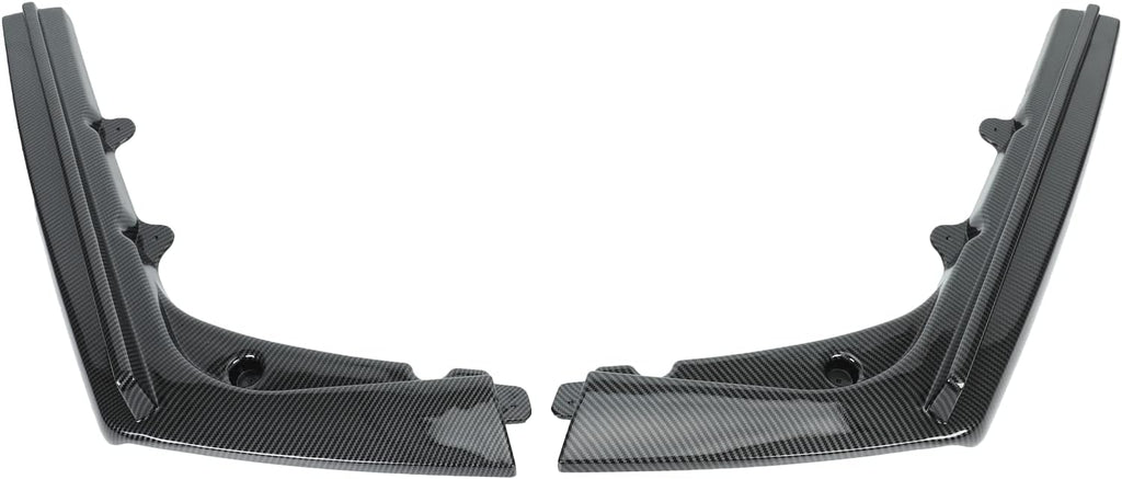 3PCS Rear Bumper Diffuser Carbon Fiber Style F786