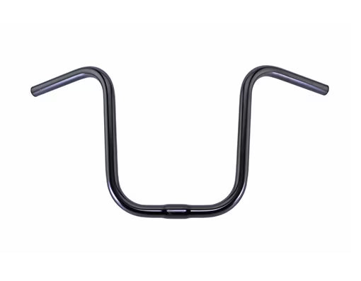 Black 11" U Style Handle Bars L240