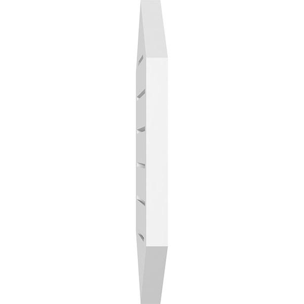 PVC Gable Vent 10/12 Pitch J47138