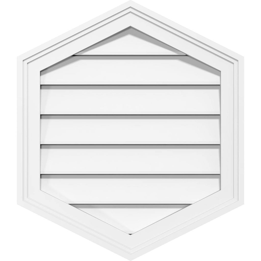 PVC Gable Vent 10/12 Pitch J47138