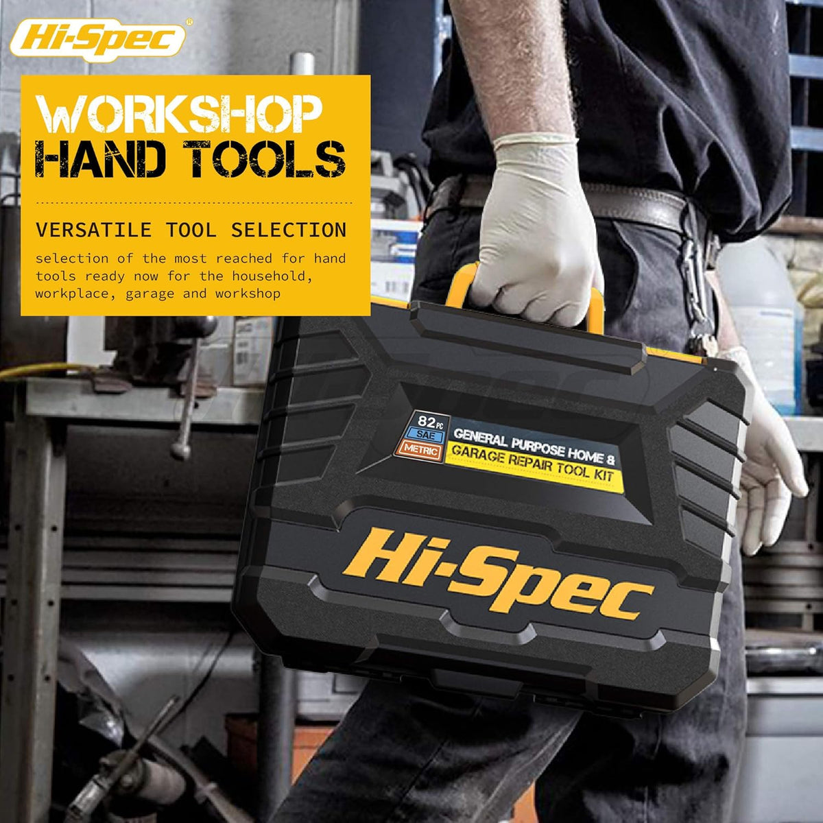 82 Piece Home & Garage Tool Kit Set G948
