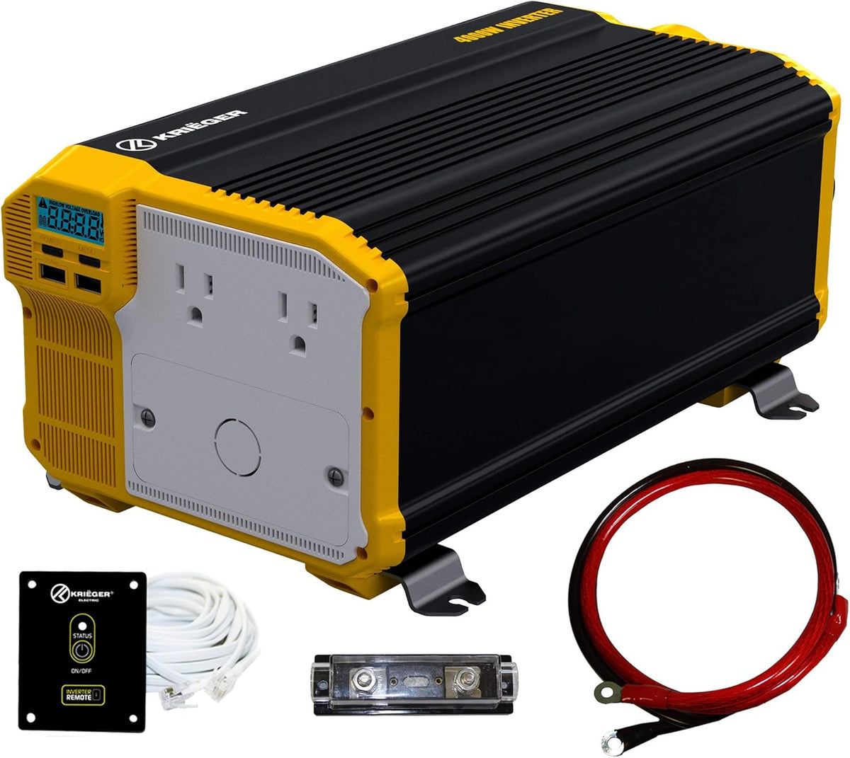 1500 Watts Power Inverter 12V to 110V Modified Sine Wave Car Inverter D7955