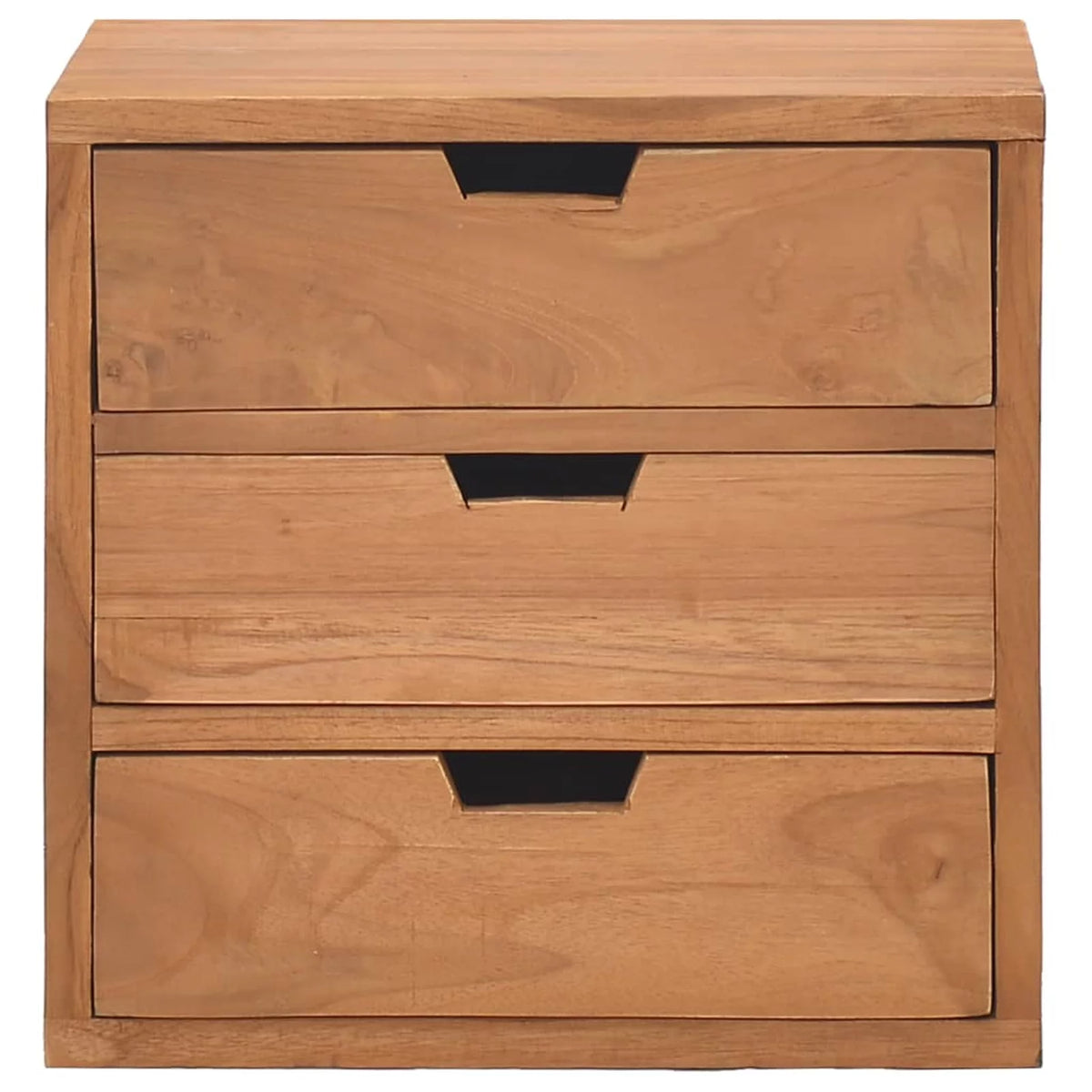 Solid Teak Wood Bedside Cabinet A36084