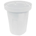 White 20 gal Trash Can A88263