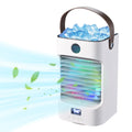 Portable Tabletop Air Cooler Fan with LED Light H852854