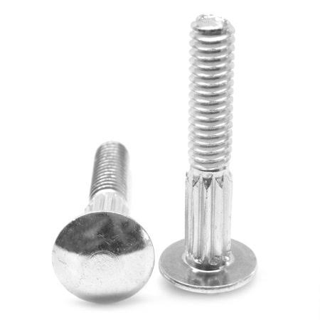 3/8-16 x 2 Grade 5 Carriage Bolt Zinc Plated Pk 500 O621338