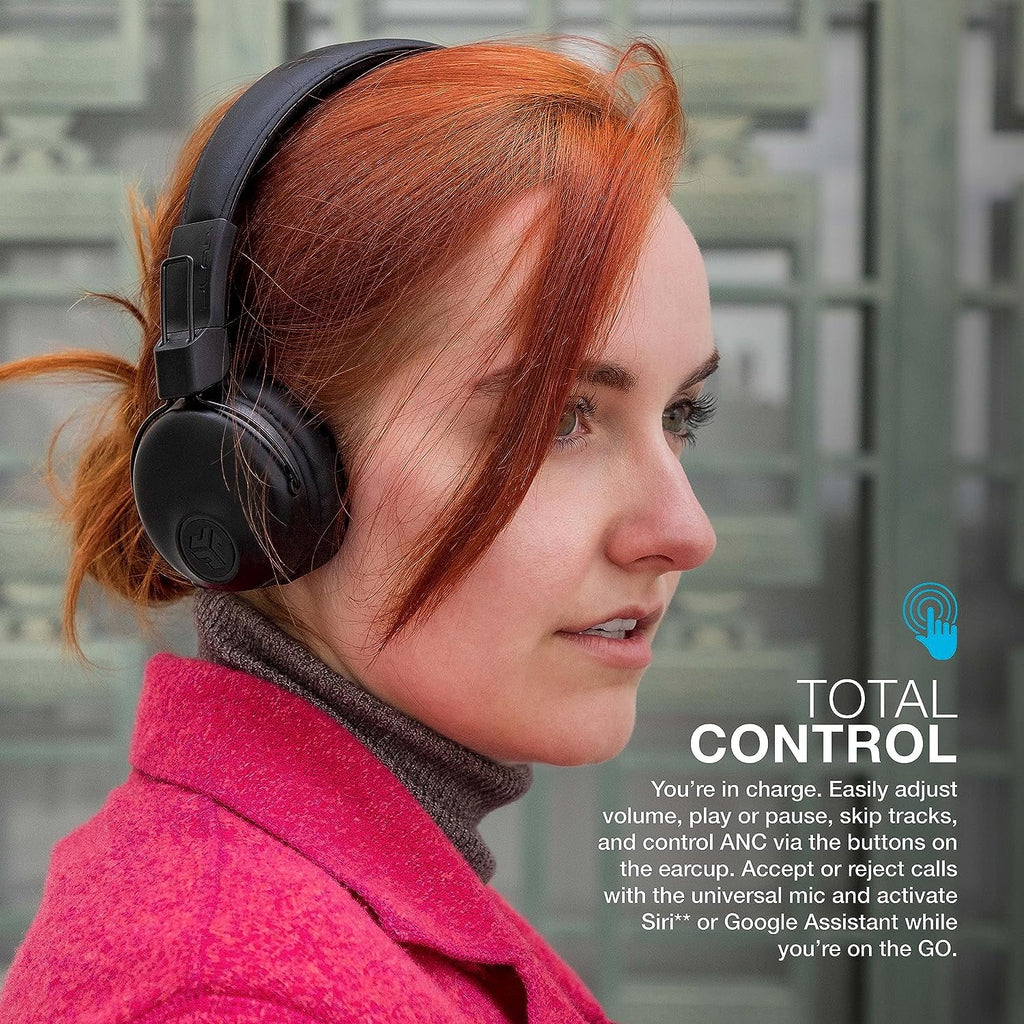 Black Wireless On-Ear Headphones F7213
