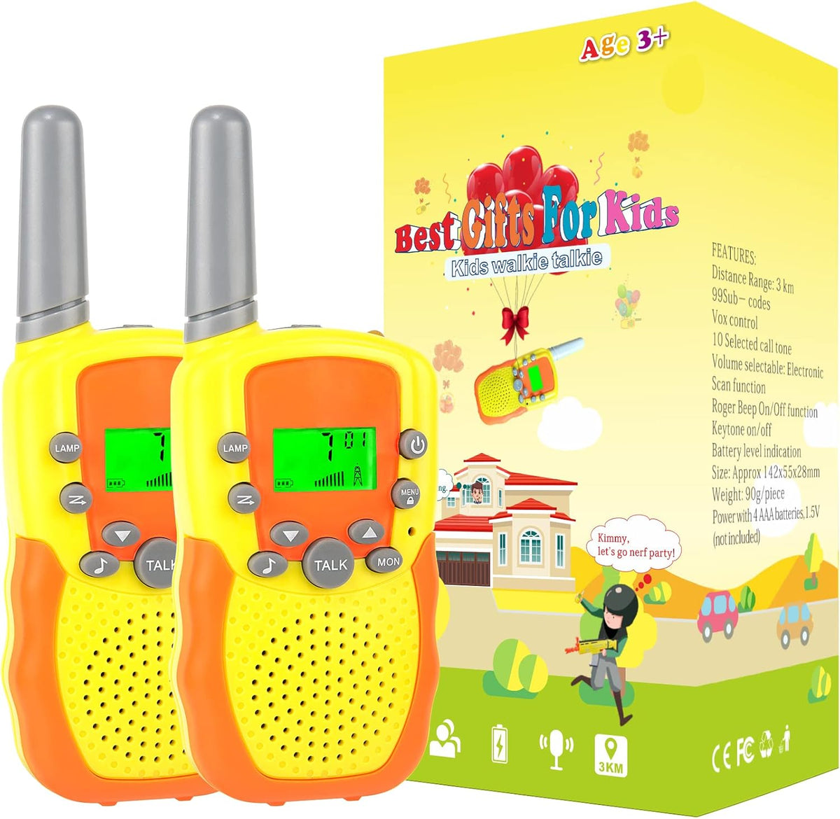 Walkie Talkies 2 Pack Two Way Radio E77149