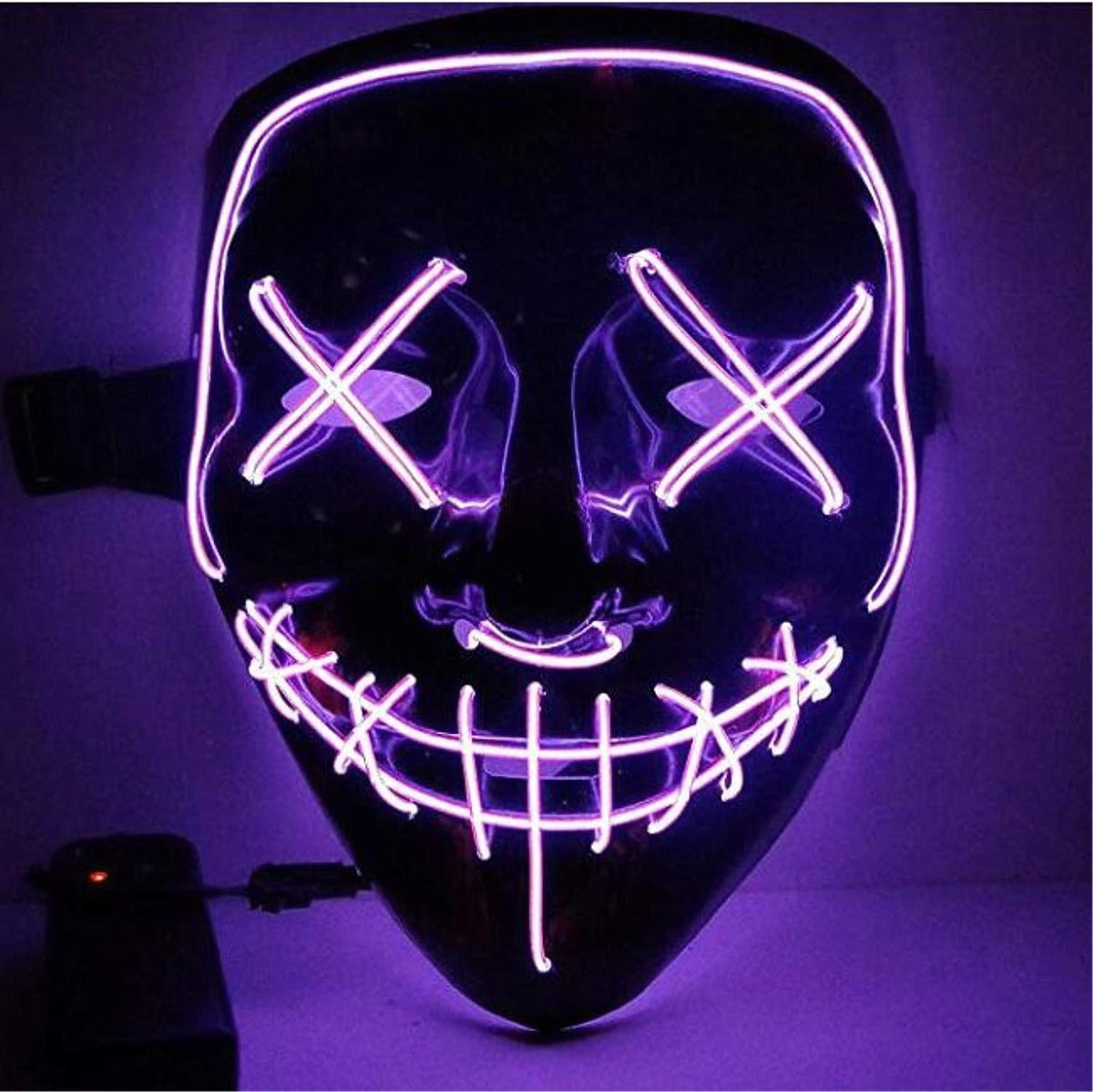 Purple Light Up Mask Pack of 2 T795735