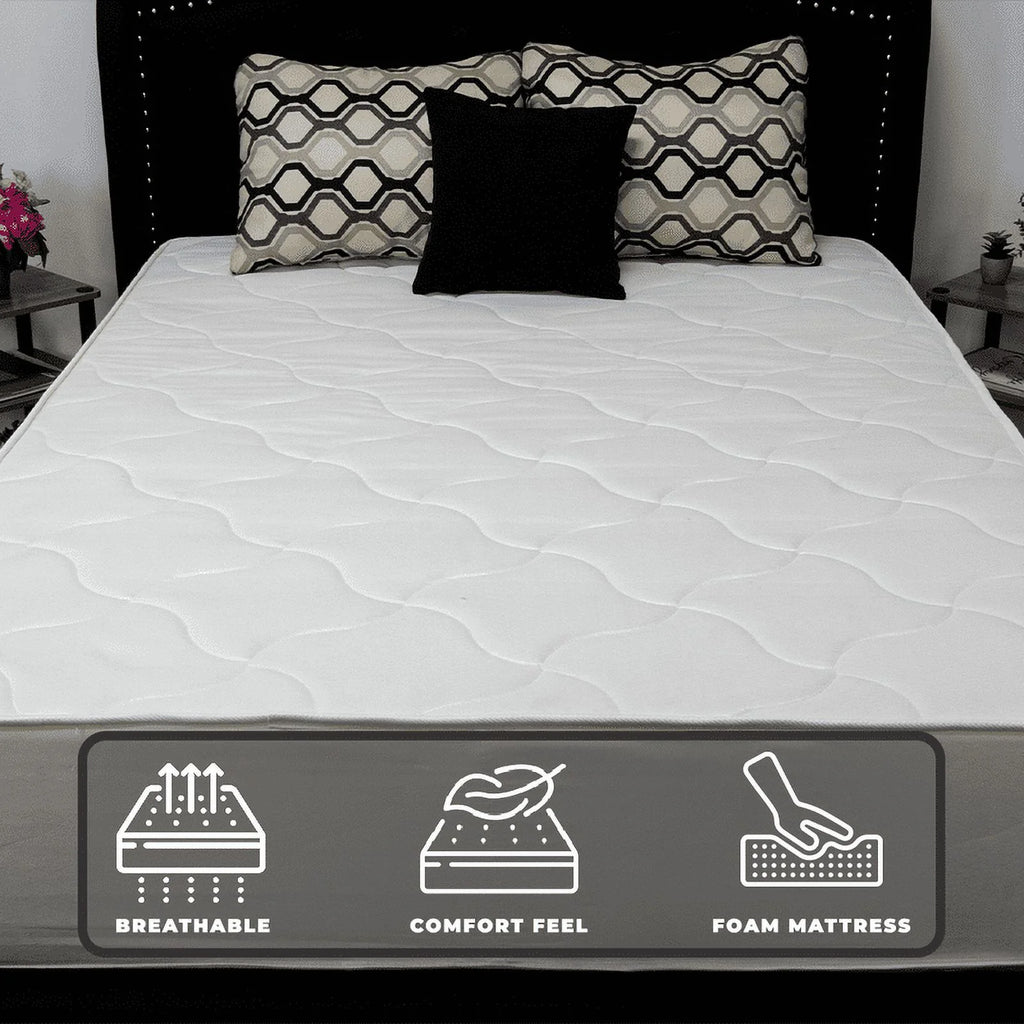 6 Inch Organic Foam RV Queen Mattress C713