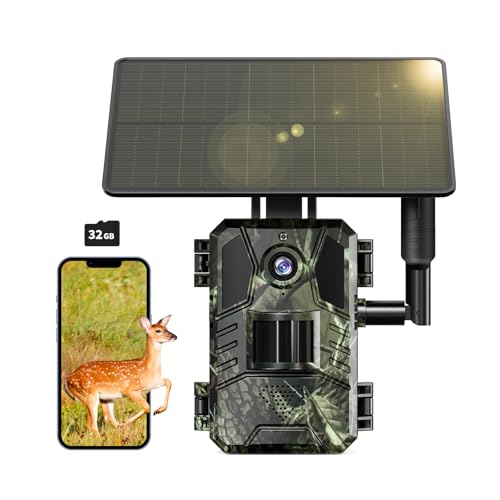 4G LTE Cellular Trail Camera with Live Streaming and Solar A329693