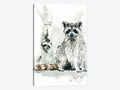 Canvas Art Raccoon and Baby Print K841081