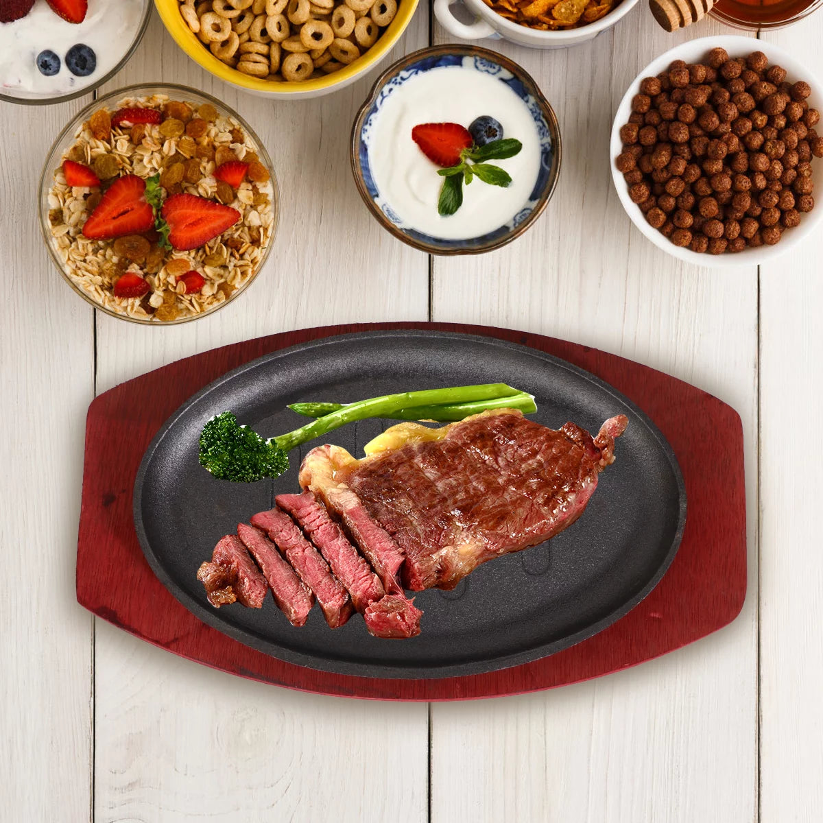 Iron Steak Frying Pan T391106