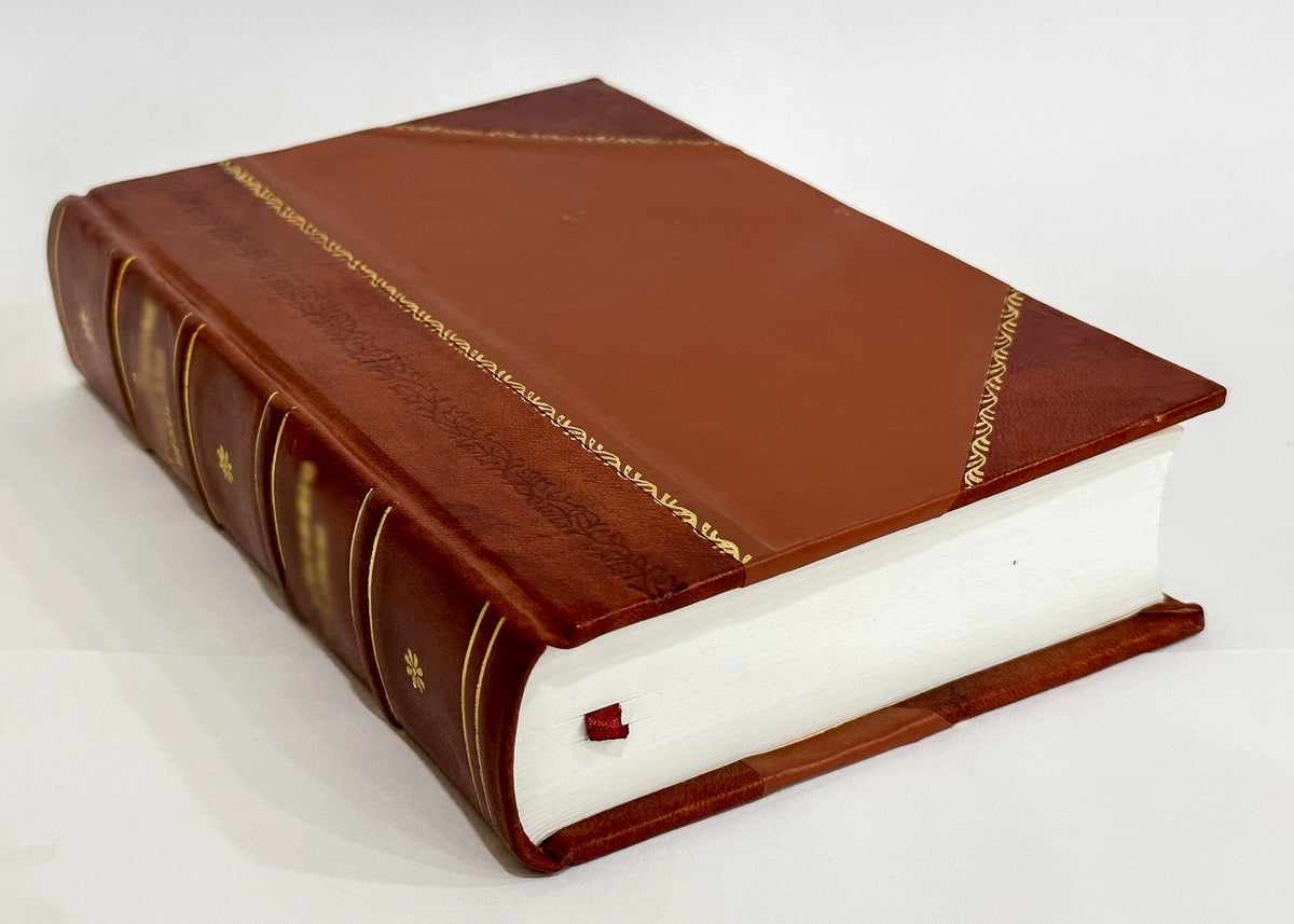 Leather Bound Annual Report I8080