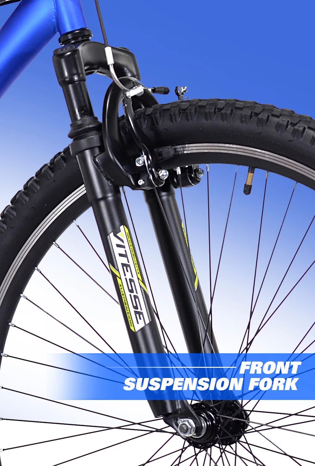 Blue Dual Suspension Mountain Bike O605024