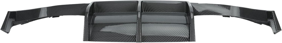 3PCS Rear Bumper Diffuser Carbon Fiber Style F786