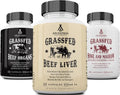 Grass Fed Beef Liver Organ Bone and Marrow Capsules E518