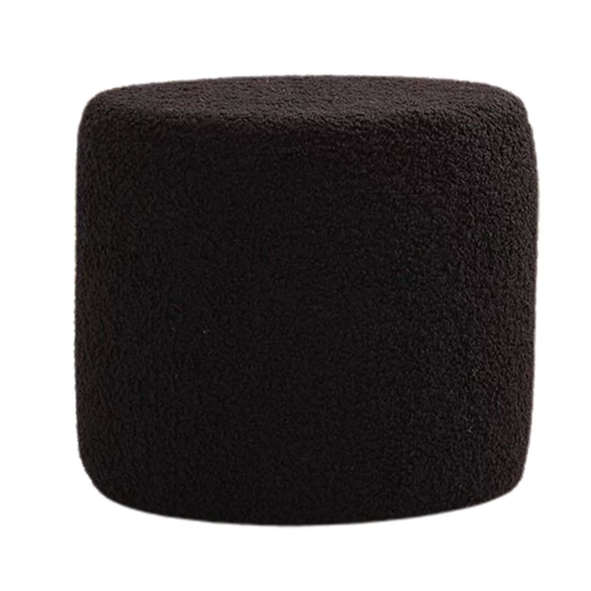 Black Foot Rest Stool Q7487