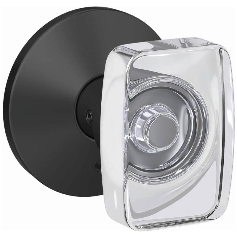Matte Black Passage or Privacy Door Knob Set C475619