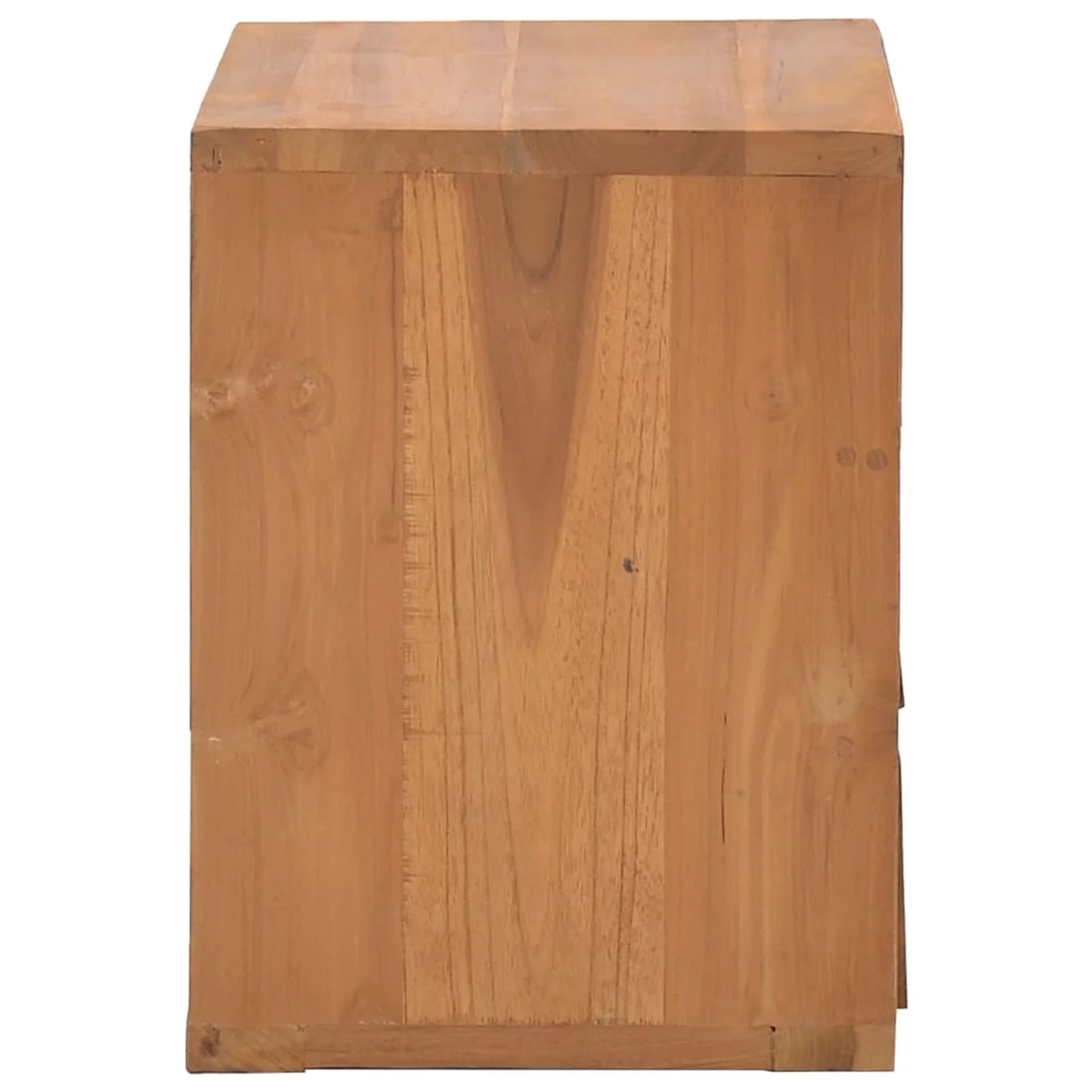 Solid Teak Wood Bedside Cabinet A36084