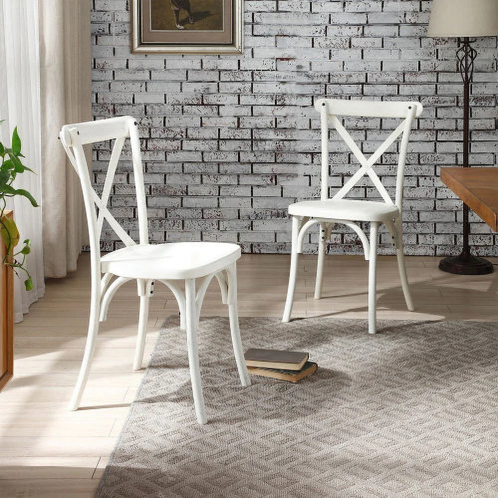 Resin X-Back Dining Chair 2-Pack F4951