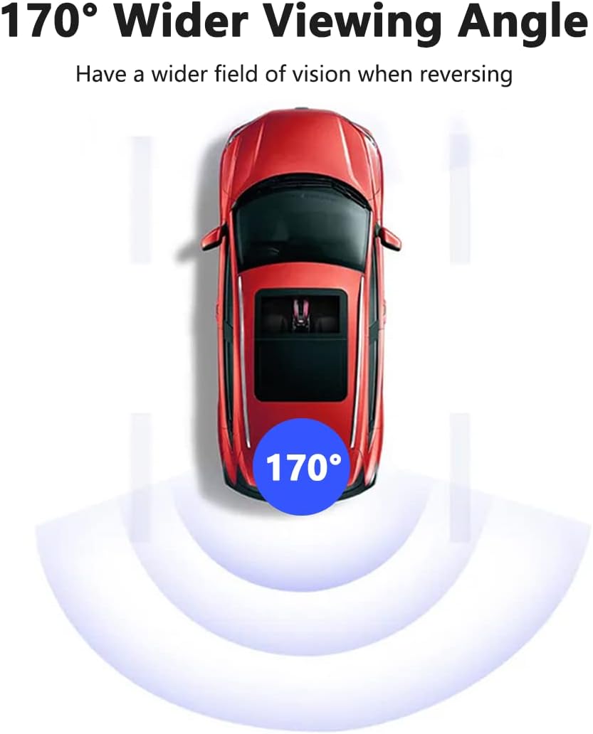 Rear View Backup Camera with Park Assist A845330