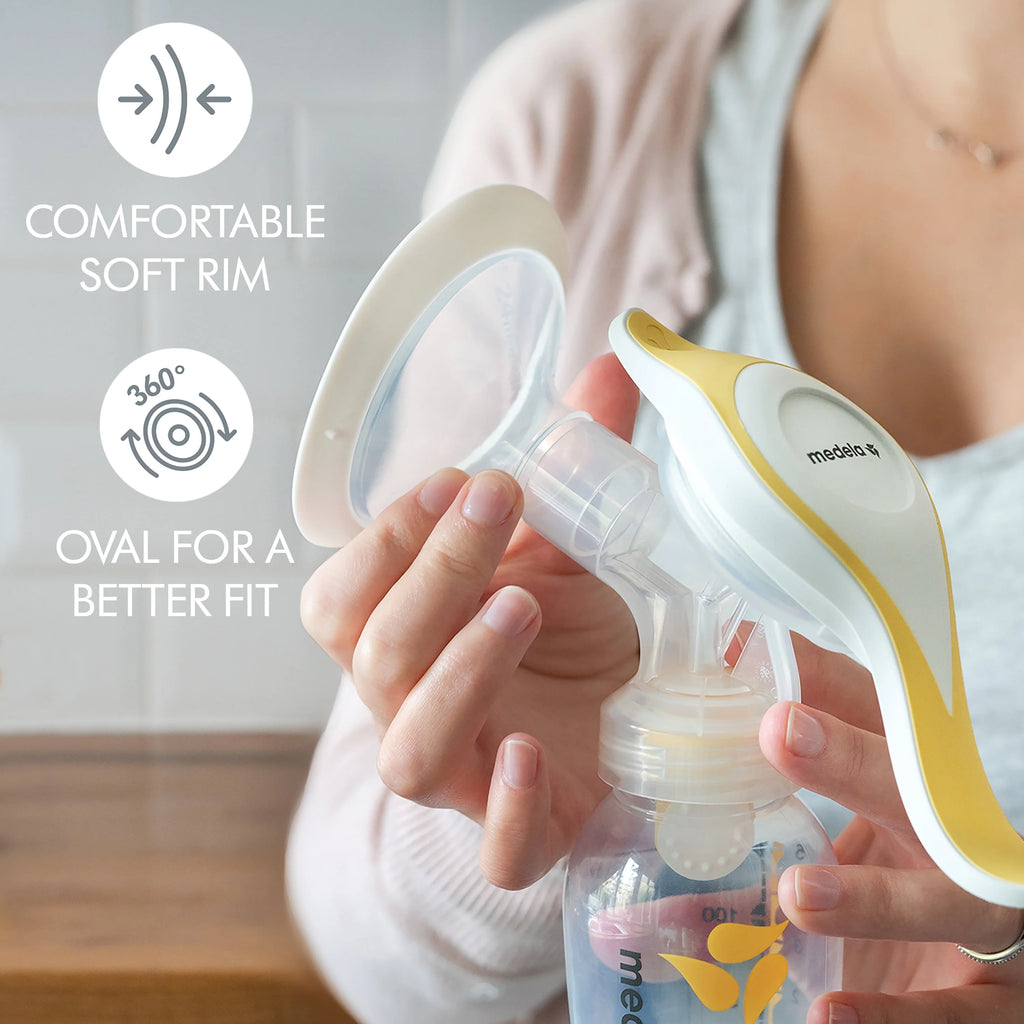 Manual Breast Pump with Breast Shield, 6 Piece Set N82072