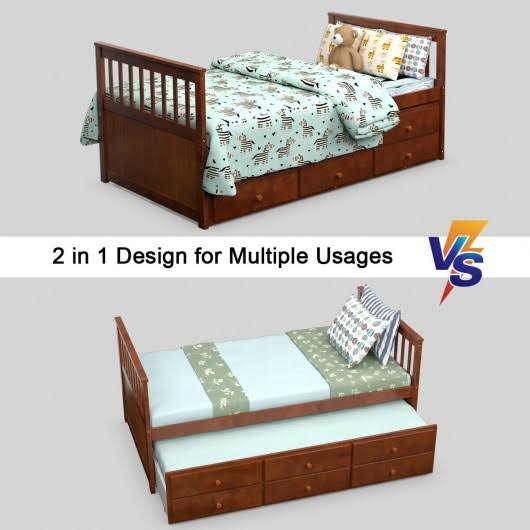 Twin Captain's Bunk Bed U97493