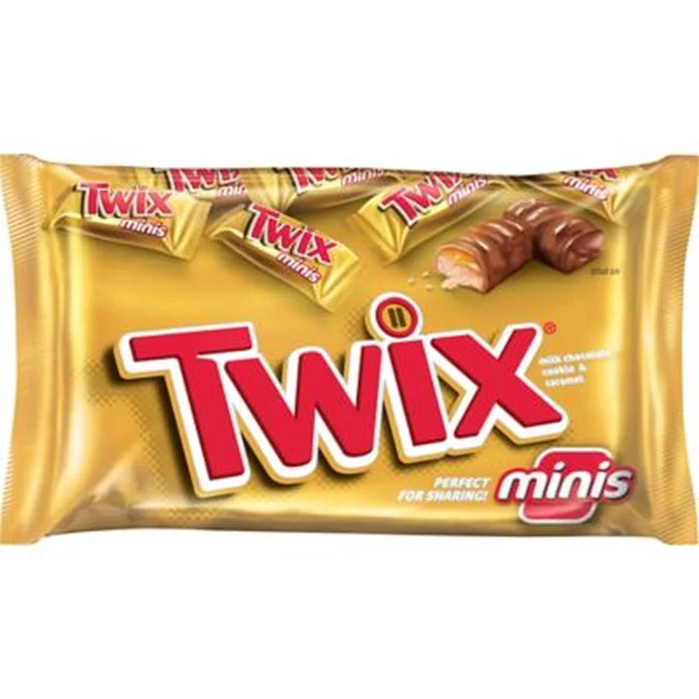 Caramel Chocolate Cookie Bar Candy Bag Pack of 20 M607