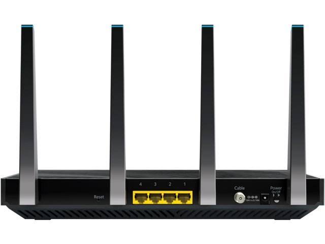 Nighthawk X4 Dual-Band AC3200 Router with 24 x 8 DOCSIS 3.0 Cable Modem K799545