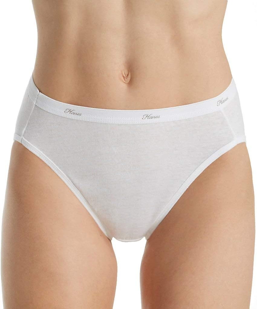 12 Pack Cotton Hi-Cut Panty T779
