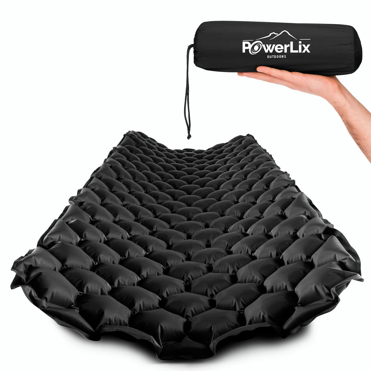 Ultralight Compact Inflatable Camping Sleeping Pad Navy Blue V87435