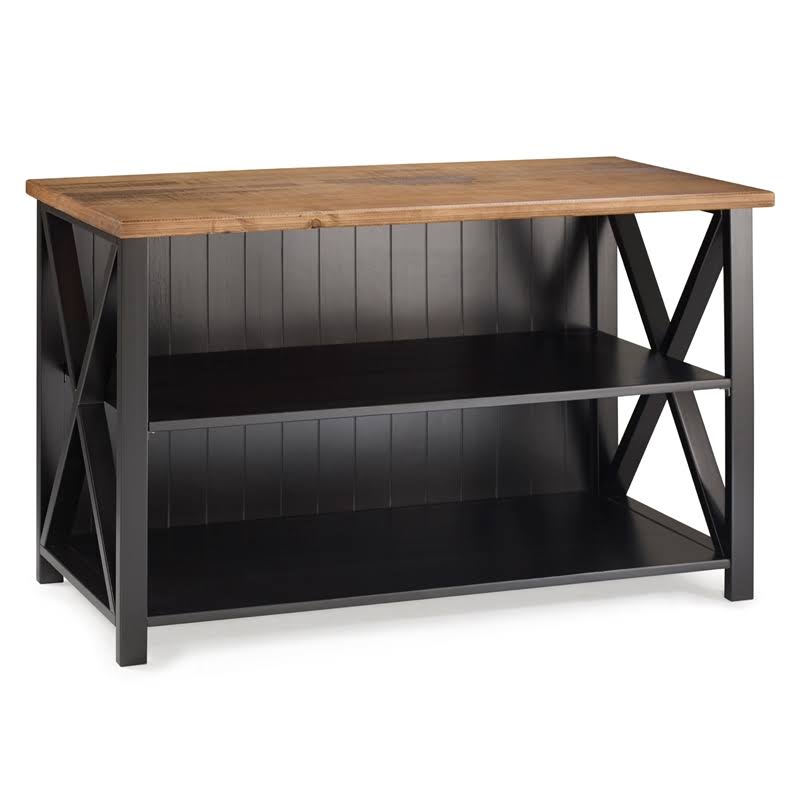 Solid Wood Farmhouse Storage Console S20273