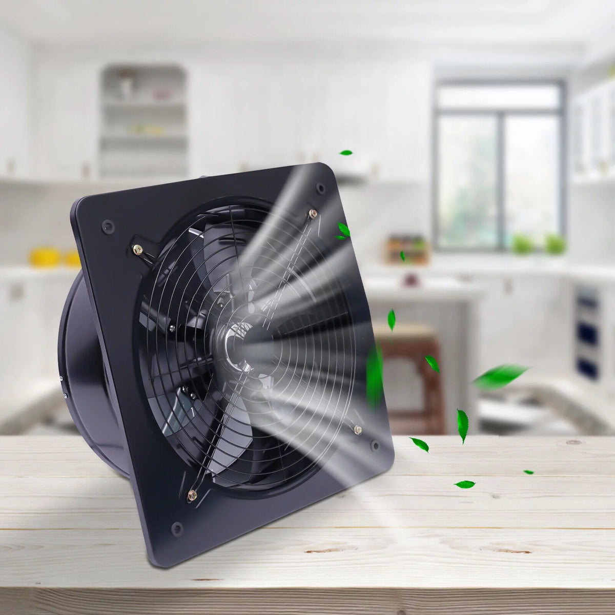 16" 750W Electric Ventilation Exhaust Fan Black B227