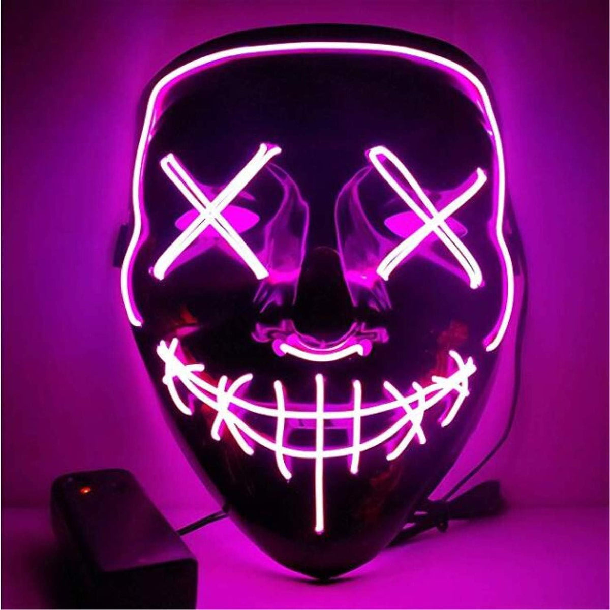 Purple Light Up Mask Pack of 2 T795735