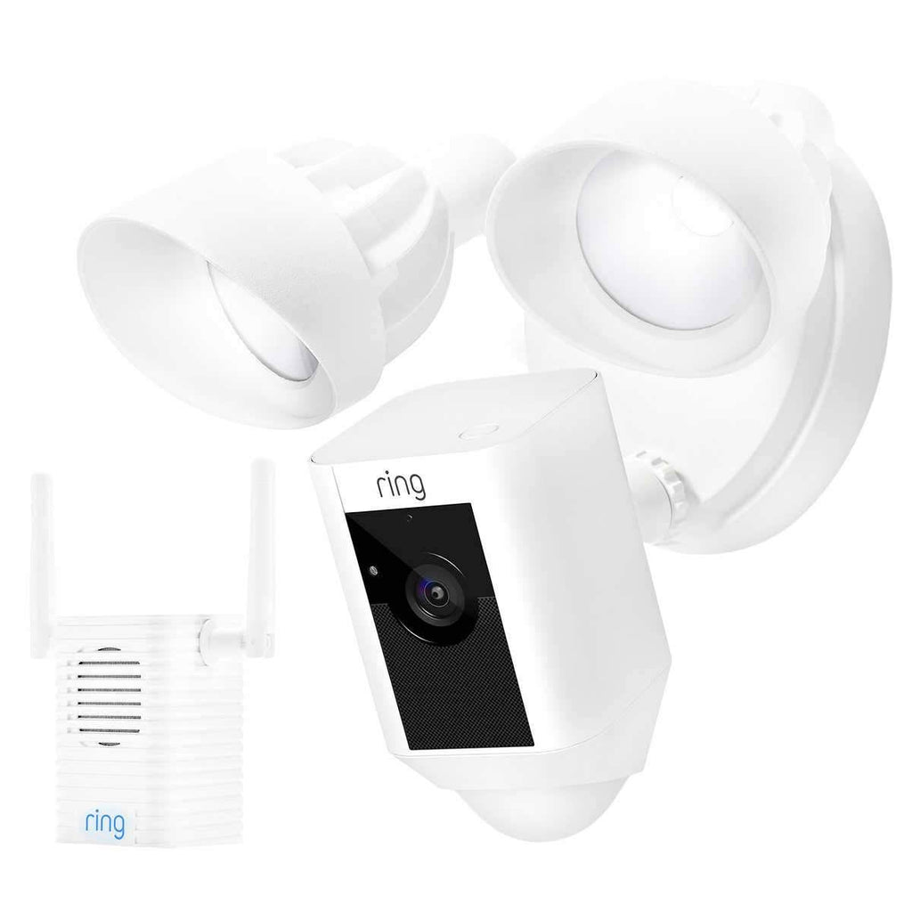 Floodlight Camera with Chime Pro White A2307