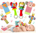 6 Pcs Baby Soft Rattle and Socks Toys Set O334