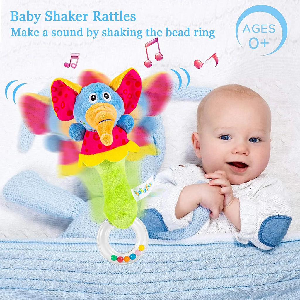 6 Pcs Baby Soft Rattle and Socks Toys Set O334