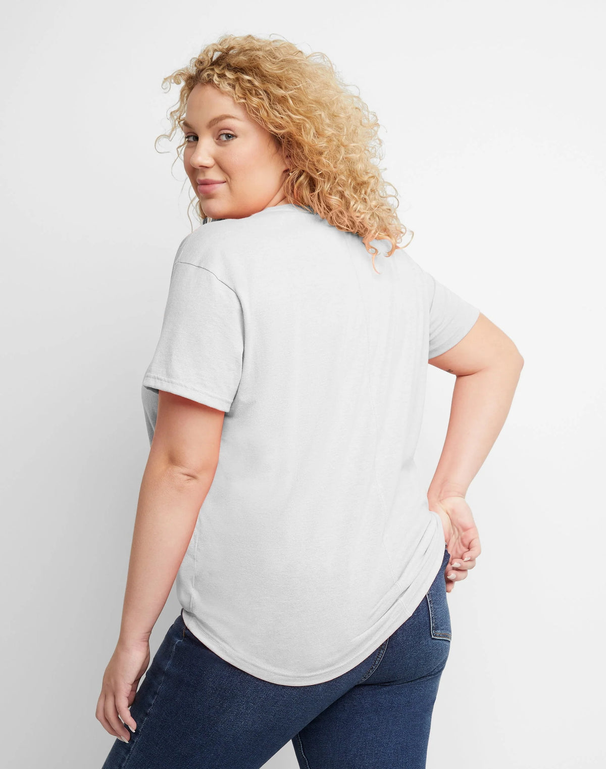 Women's Tri-Blend T-Shirt Relaxed Fit Plus Size R273