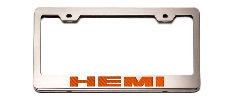 Rear Tag Frame Red T930565