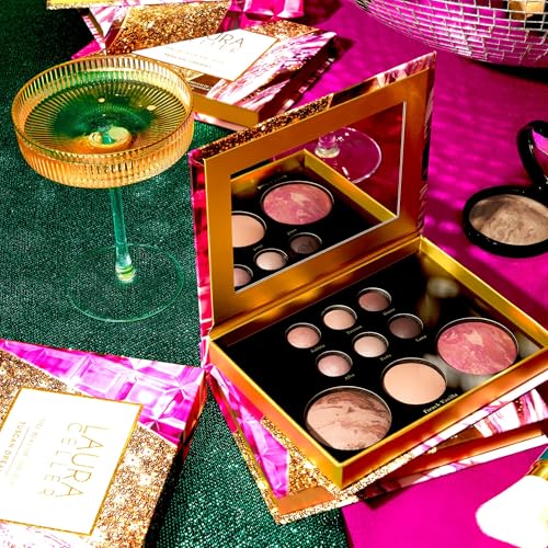 Full Size Baked Palette with Bronzer, Blush, Highlighter and 6 Eyeshadows E7010