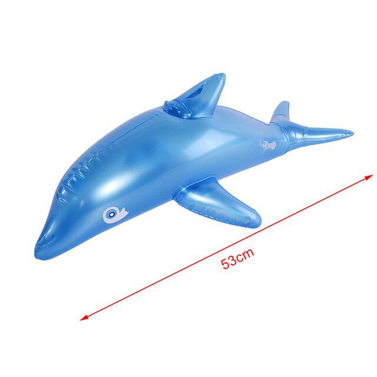 Inflatable Dolphin Beach Swimming Ring Pool Float Water Toy G96562