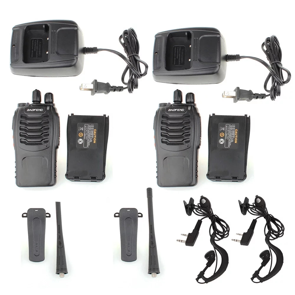 16CH UHF Two Way Radio Walkie Talkie I873