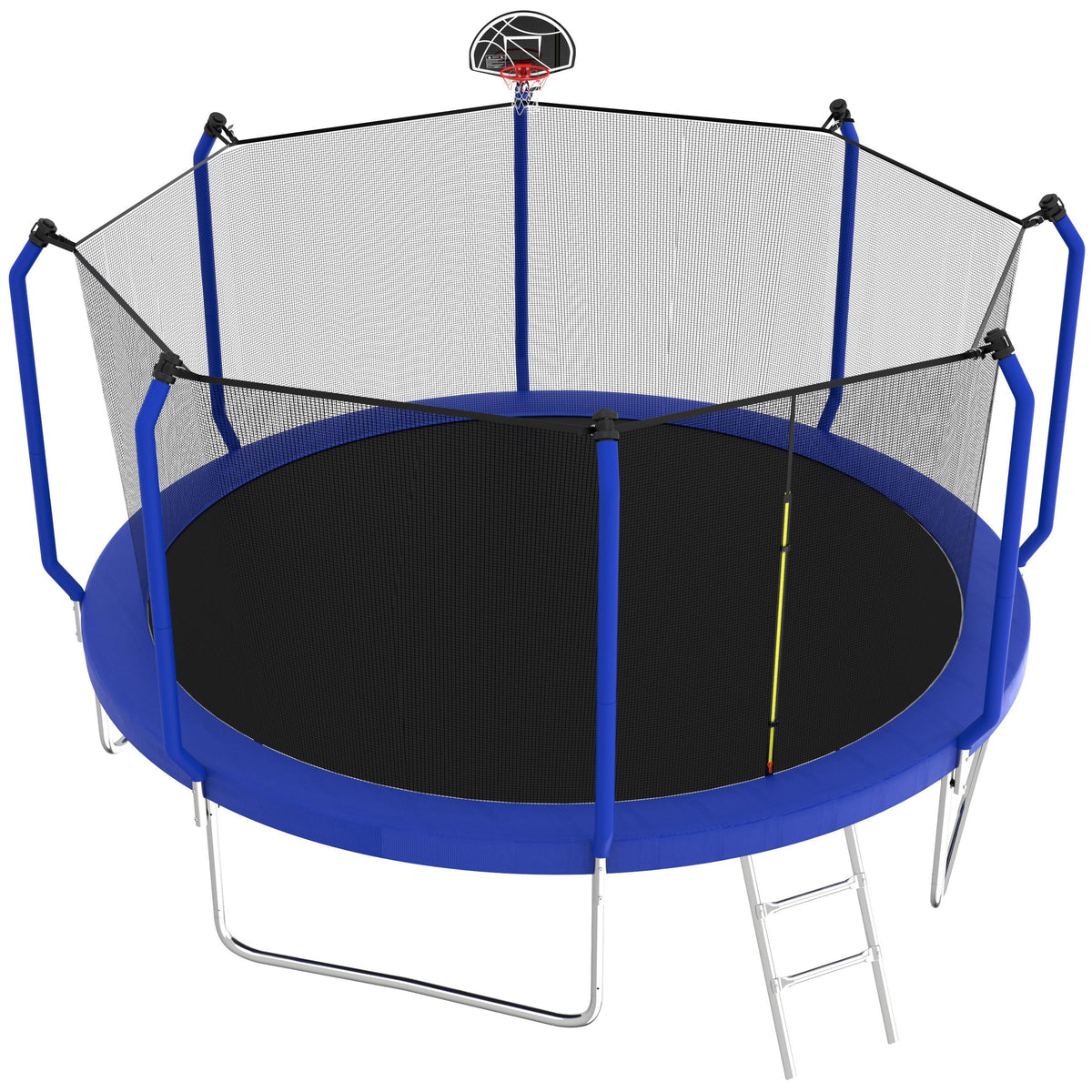 14FT Trampoline with Enclosure and Ladder R452