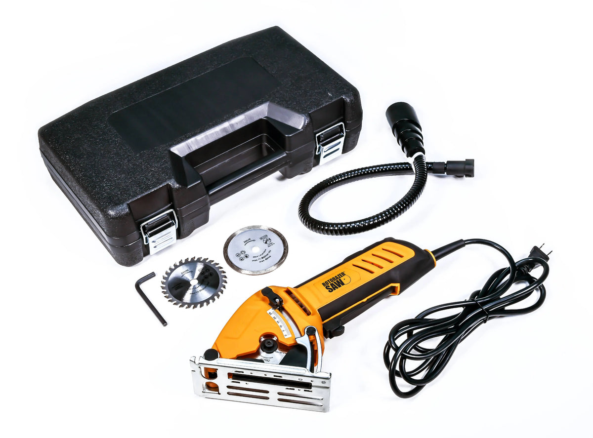 Compact Circular Saw Set with Blades, Dust Collector & Case K1312