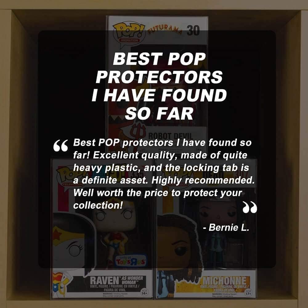Display Case Protector for 4 Inch Funko Pop (Pack of 80) O93622